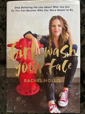 Girl, Wash Your Face by Rachel Hollis - Red & Gold Cover